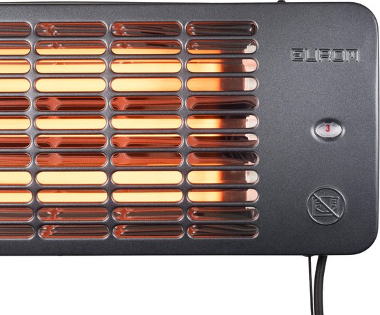 Eurom q time 2001 terrasverwarmer terrasverwarmer elektrisch metaal zwart r5vdo911ydoe mgzvx1